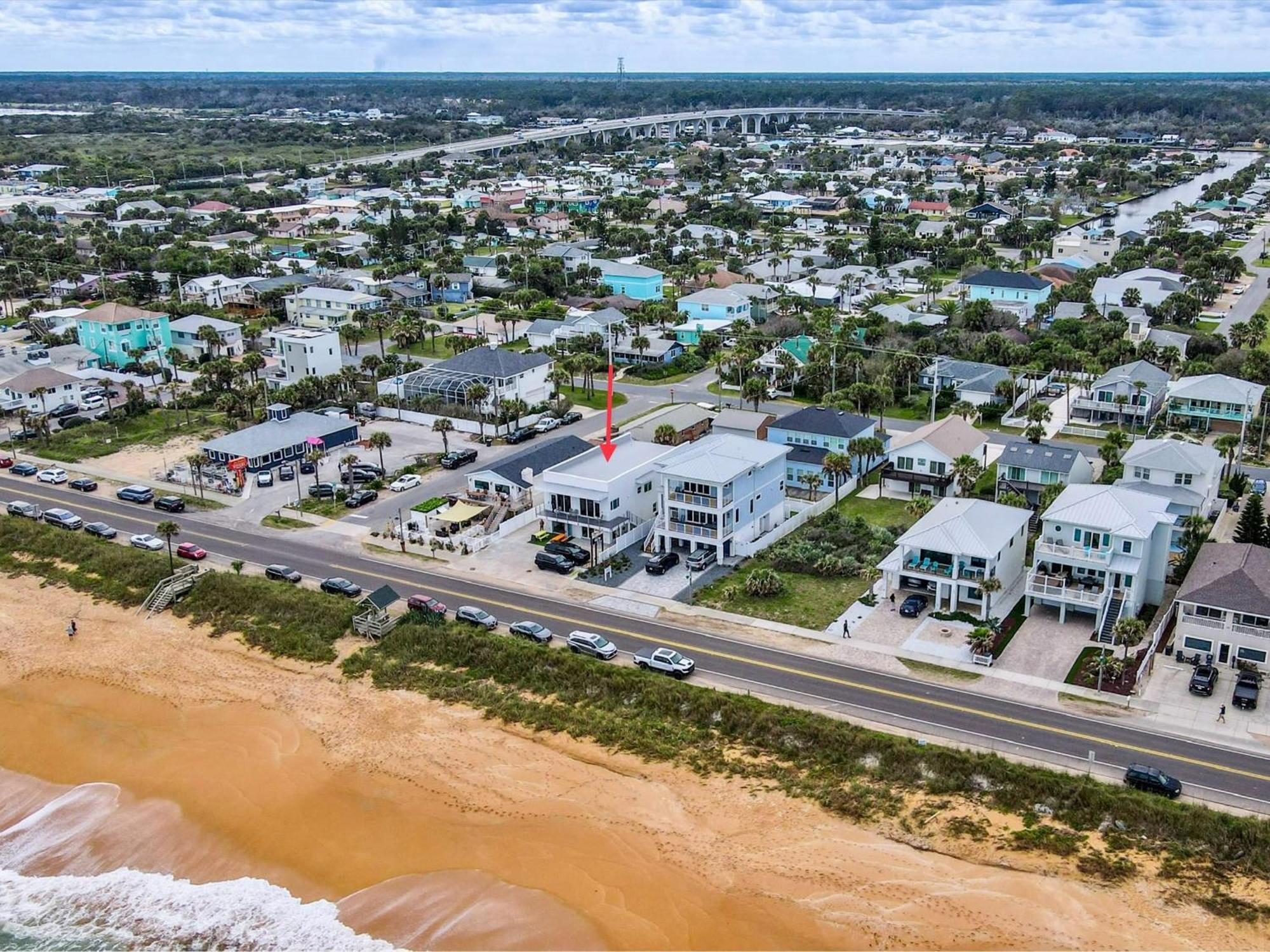 Ocean Front Flagler Beach Sleeps 5 People Apartment Bagian luar foto